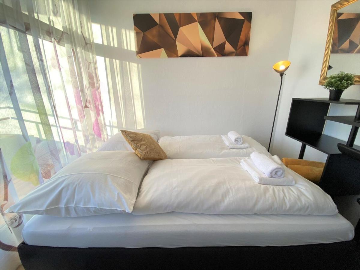 Exclusives Apartment In Bestlage +Netflix +Boxspring Bad Fussing Exterior photo
